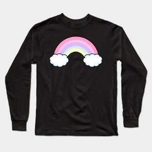 Pastel Rainbow | Sticker Collection Long Sleeve T-Shirt